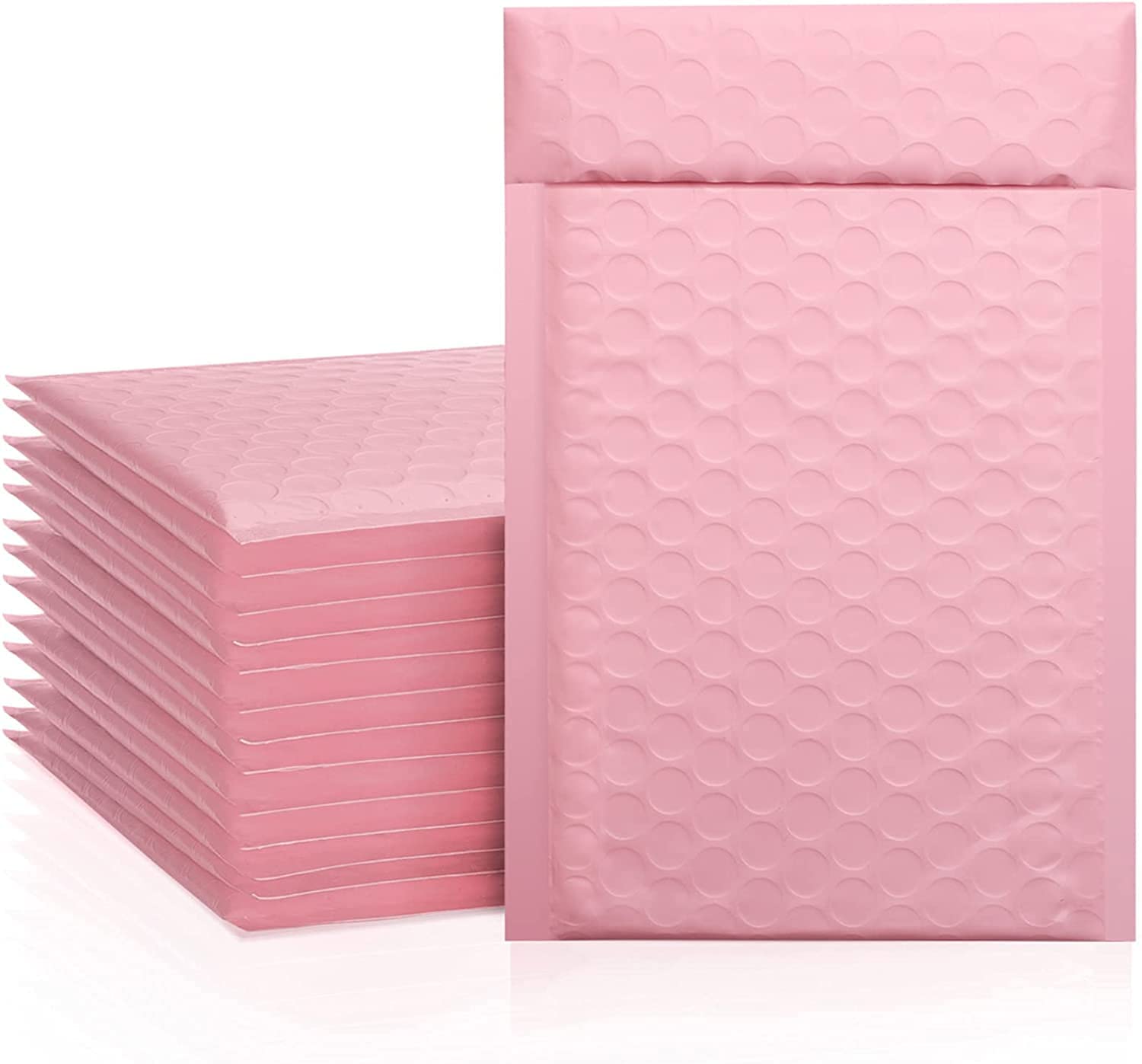 

100pcs Bubble Mailers Bag Small Business Mailing Packages Opaque Self Seal Adhesive Waterproof Boutique Bags for Jewelry Makeup Supplies