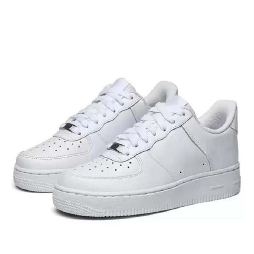 

OG shoe airforce 1 sneakers men women casual shoes 1s fashion af1 Triple White Utility Black mens womens trainers sports outdoor243I, #7