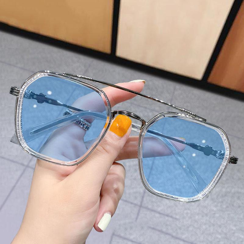 

Sunglasses Polarized Lens Glasses Anti Blue Light Protective Discoloration Eyeglasses For Computer Workers Functional Eye Wearing D88