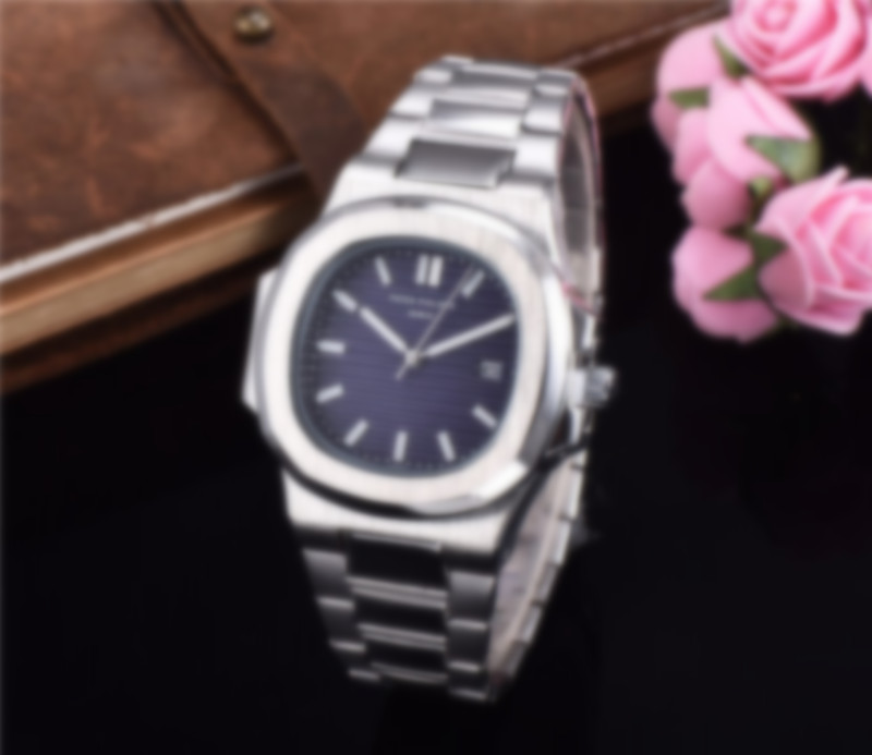 

Luxury PATEKs PHILIPPEs Watch Men Nautilus Sports Automatic Monement Watches Rose Gold Case Brown Dial Stainless mens Mechanical Wristwatches a2