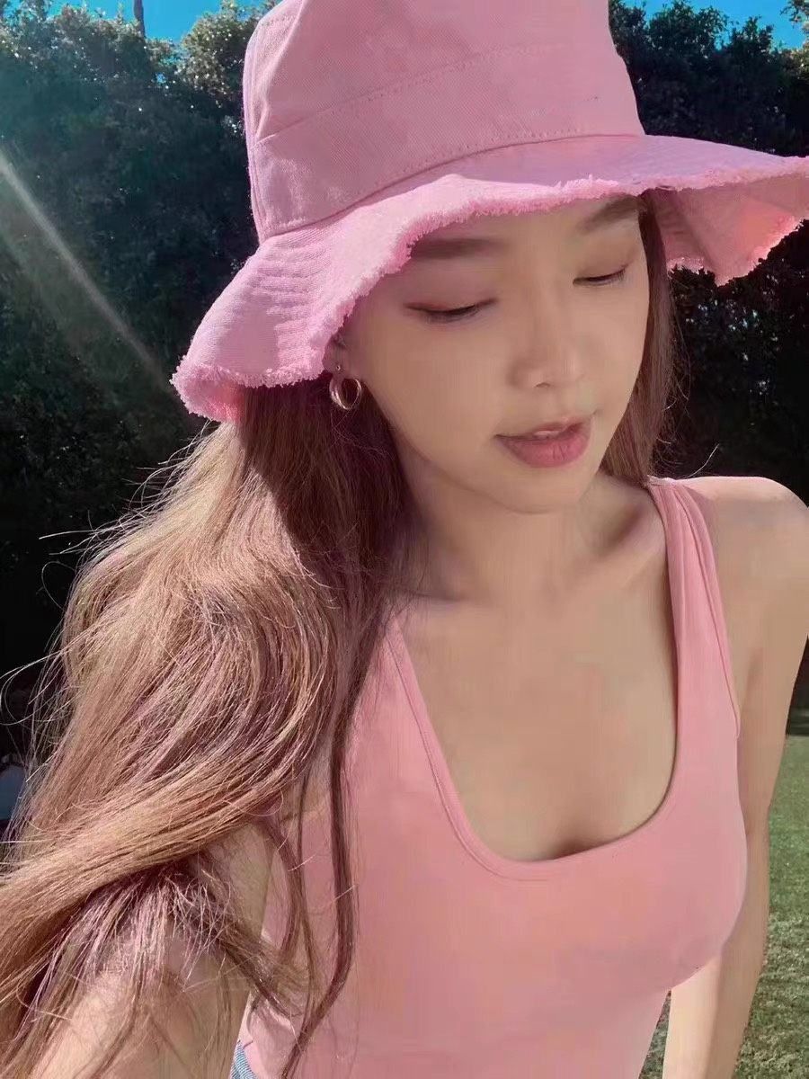 

2022 Summer Wide Brim Hats Jacquemu Le Bob Artichaut Women Bucket hat Jfdgl, Same as photos