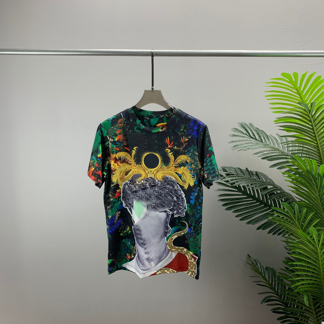 

22SS Designer T Shirts Tee Fashion Sweatshirt High Street Short Sleeve T-Shirt Men Women Crew Neck Tees Dresses for Women 3-113, Customize
