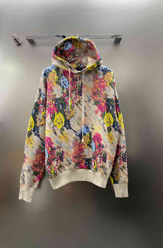 

Designer Womens Hoodies Sweatshirts LouisNew Digital Print Logo Nylon Stretch Colorful Decorative Hoodie Men And Women Clothing, Extra shipping