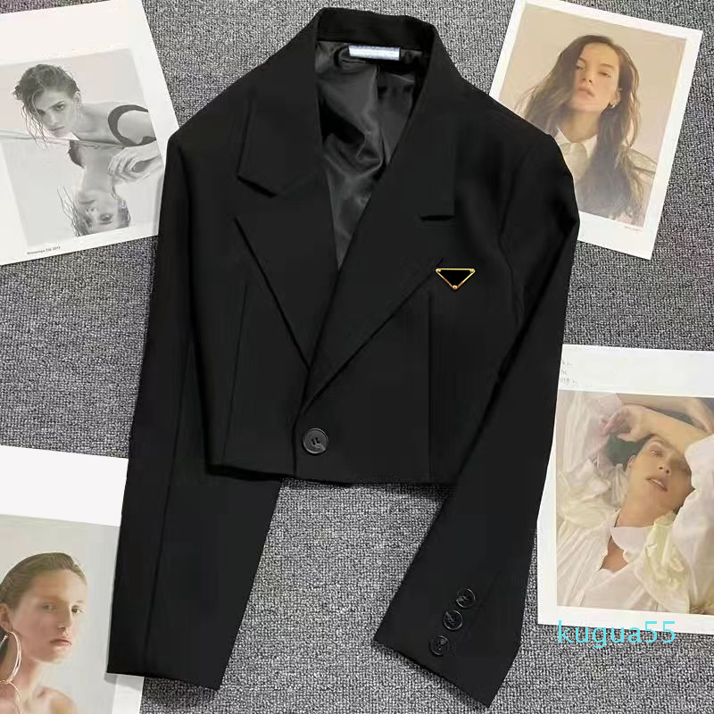 

Womens Blazers Jacket Designer Woman Suits Jackets Coat Outwears Female Spring Autumn Shirts Style Slim For Lady Outfit -L, Bag