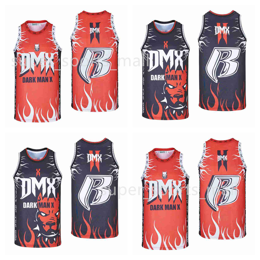 

Movie Basketball Jerseys Dmx Flesh Of My Flesh Biker Jersey, As picture