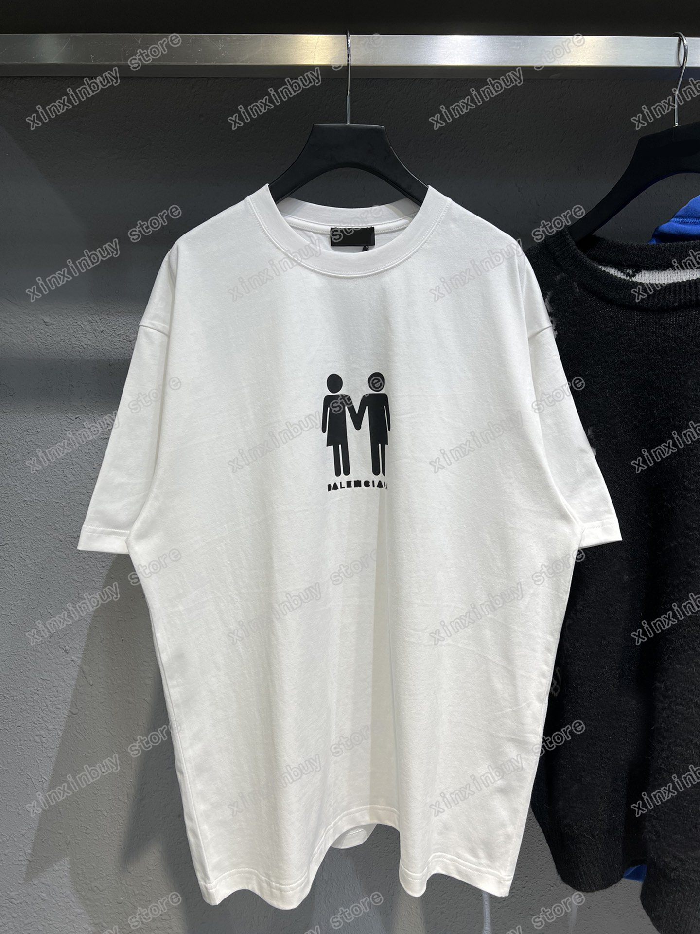 

xinxinbuy Men Women Designers t shirts tee Pride national flag print cotton short sleeve Crew Neck Streetwear white black M-2XL