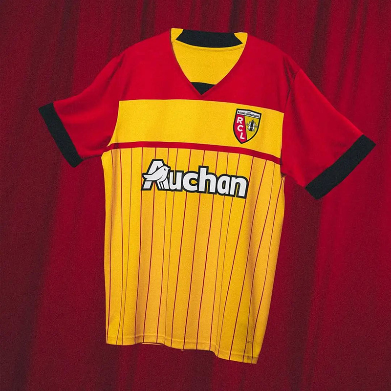 

maillot RACING CLUB DE LENS Barbe special kit edition soccer jerseys 22 23 SOTOCA GANAGO GRADIT CAHUZAC PEREZ 2022 2023 RCL Football Shirts Kits KAKUTA Equipment, Kids home