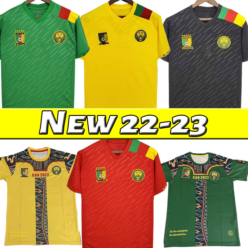 

Choupo-Moting 22 23 Cameroon National team cameroun Soccer jersey 2021 2022 Home Green Aboubakar Toko Ekambi Ganago Bassogog football jerseys third, Third+patch