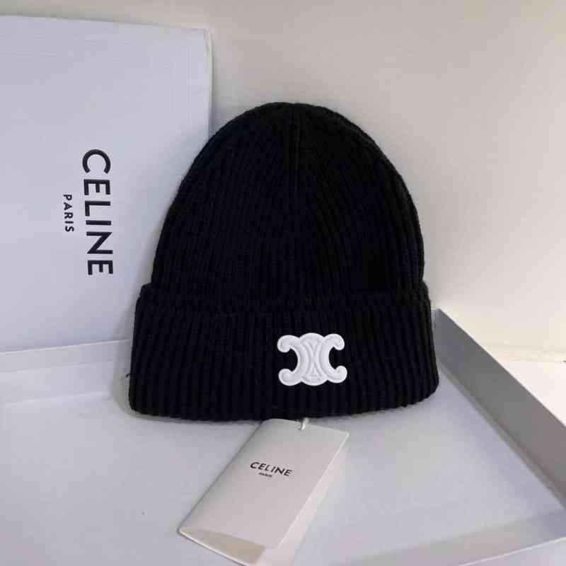 

Designer Basketball Cap Arc de Triomphe wool hat children winter versatile retro couple cold big head circumference version warm ear protection knitted, Figure 2