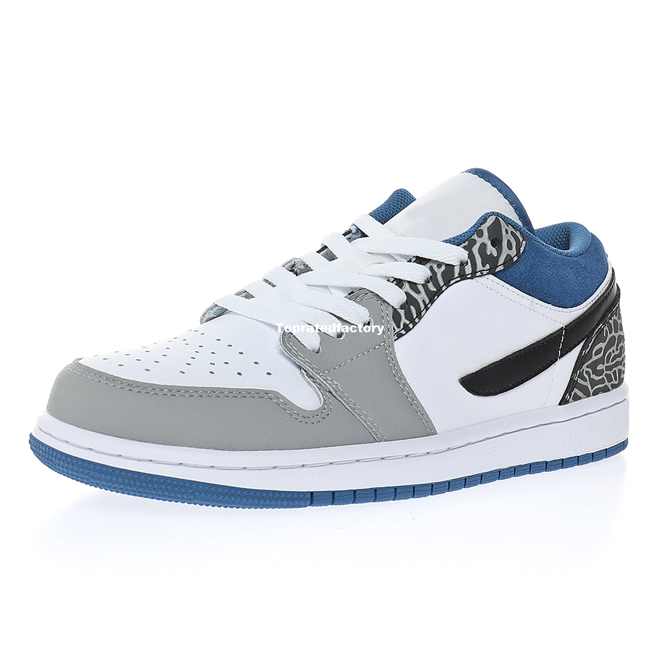

True Blue Basketball Shoes for Men Sneakers Mens Sneaker Womens Sports Shoe Women Skates DM1199-140