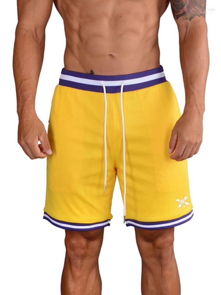 

Men's Shorts Outdoor Running Cycling Fitness Beathable Quick-Drying Casual Men's Sports Patchwork Fashion ClothingMen's, Red