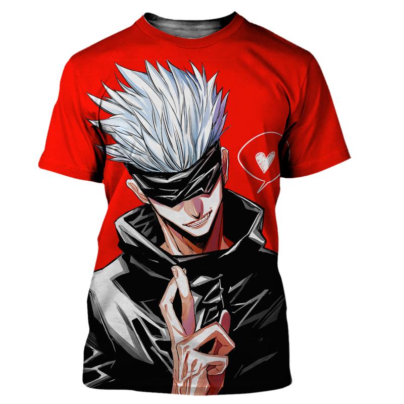

Men's T-Shirts DesktopJujutsu Kaisen Satoru Gojo Men/women Fashion Cool 3D Printed Casual Style T Shirt Streetwear TopsMen's, 03