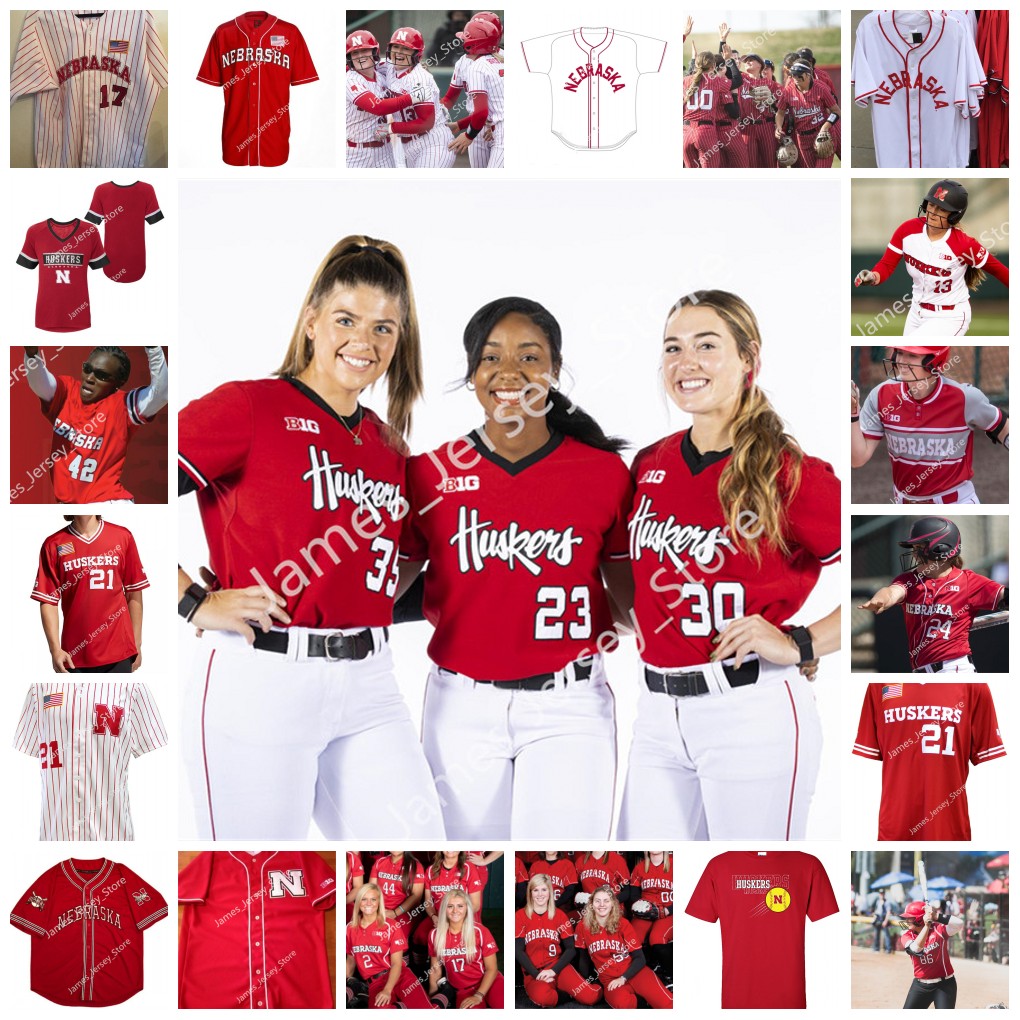 

2022 NCAA Stitched Nebraska Cornhuskers softball Baseball Jersey Rhonda Revelle Ali Viola 0 MCKINLEY MALECHA 5 MYA FELDER 6 BILLIE ANDREWS 7 SYDNEY GRAY ABBIE SQUIER, 11