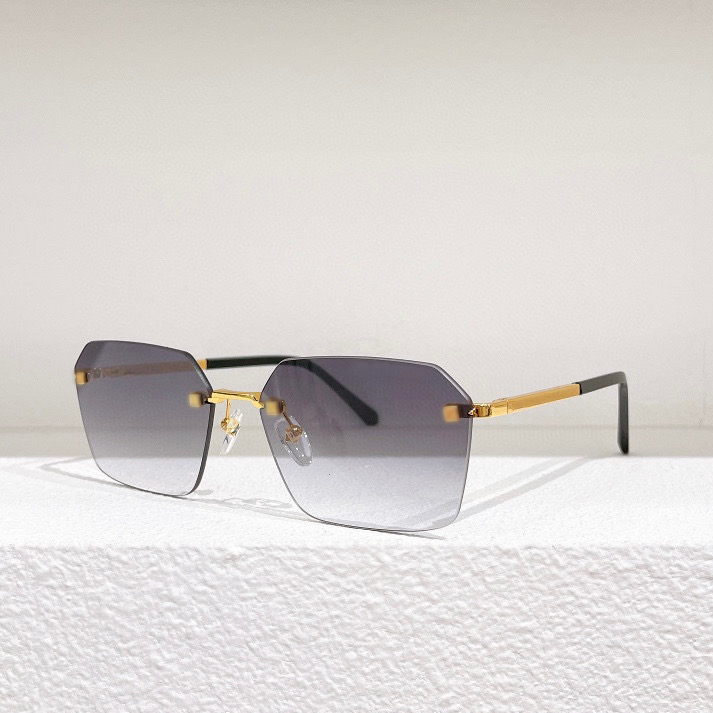 

Sunglasses For Men Women Summer 1706 Style Anti-Ultraviolet Retro Plate Frameless Glasses Random Box