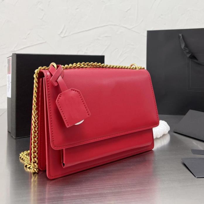 

Luxurys Designers bags handbag women leather shoulder bag large capacity chain messenger pillow handbags High grade versatile texture Lady purse, #7