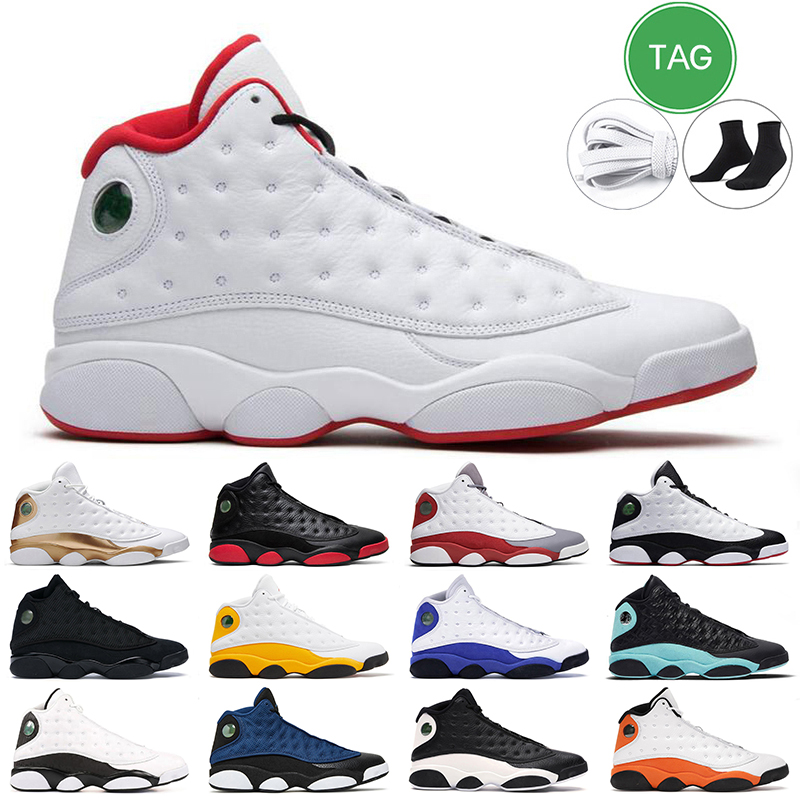 

mens Basketball Shoes 13s Navy Del 13 retro Sol French Blue jumpman Black Cat History of Flight Hyper Roya Court Purple Flint Starfish outdoor sports sneakers, #20