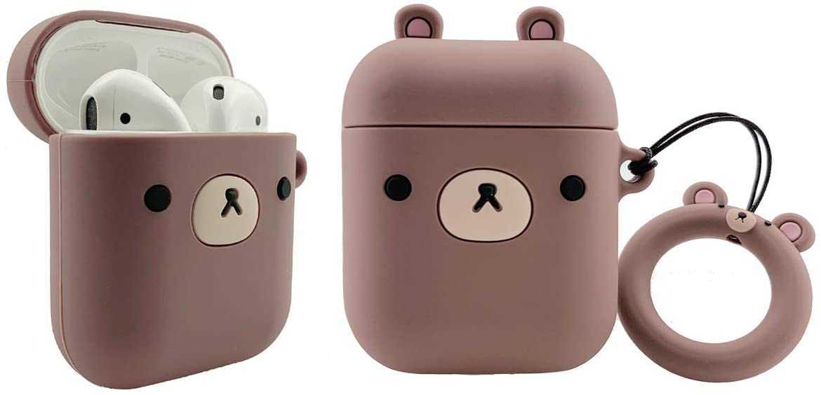 Case for Airpods 1&2 Case,silicone 3d Cute Funny Cool Cartoon Character Kawaii Airpods Cover Shock Proof Compatiable with Wireless