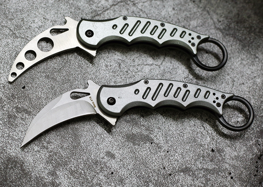 

Fox 478 Claw Karambit Folding Blade Knife Pocket Kitchen Knives Rescue Utility EDC F478-1 Tools