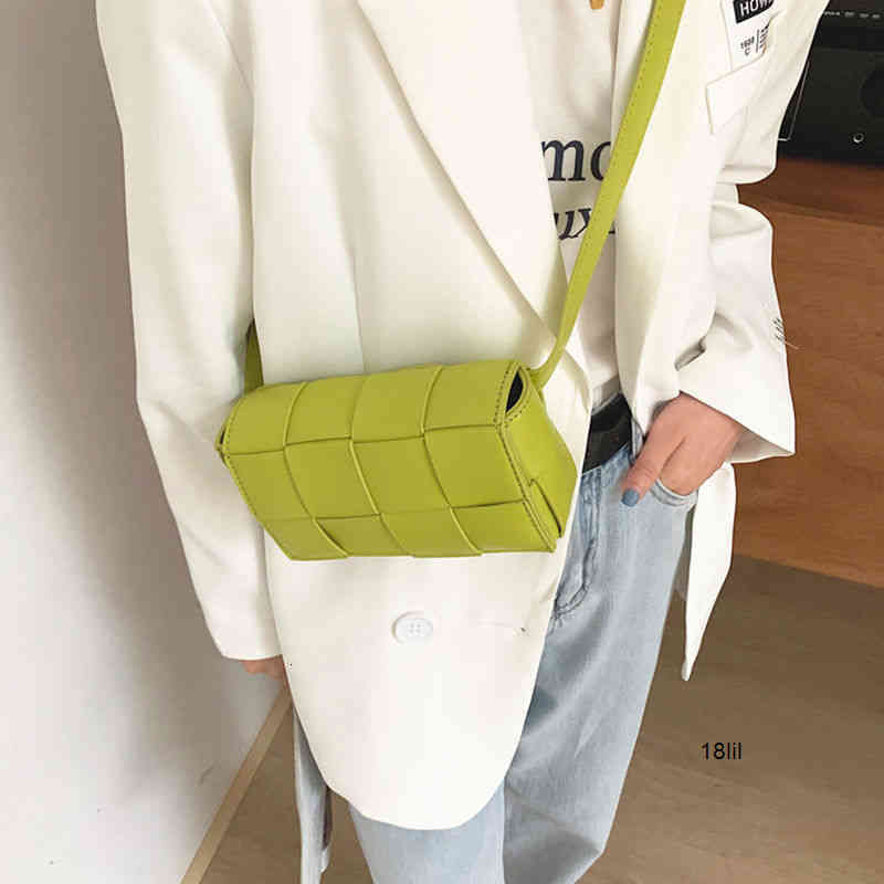 

Original Luxury Designer bottegas Handbags Wholesale Venetasss Leather woven waist summer 2022 fashion chest messenger small fashionable womens bag designe
