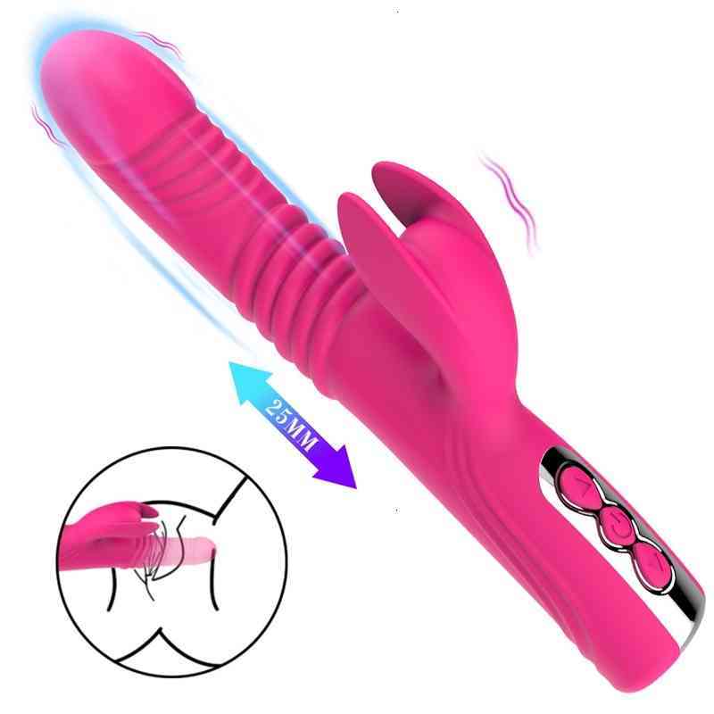 New women's Massager self-service device rotating vibrator USB magnetic suction charging telescopic tongue licking adult appliance fun massa-image-761280491