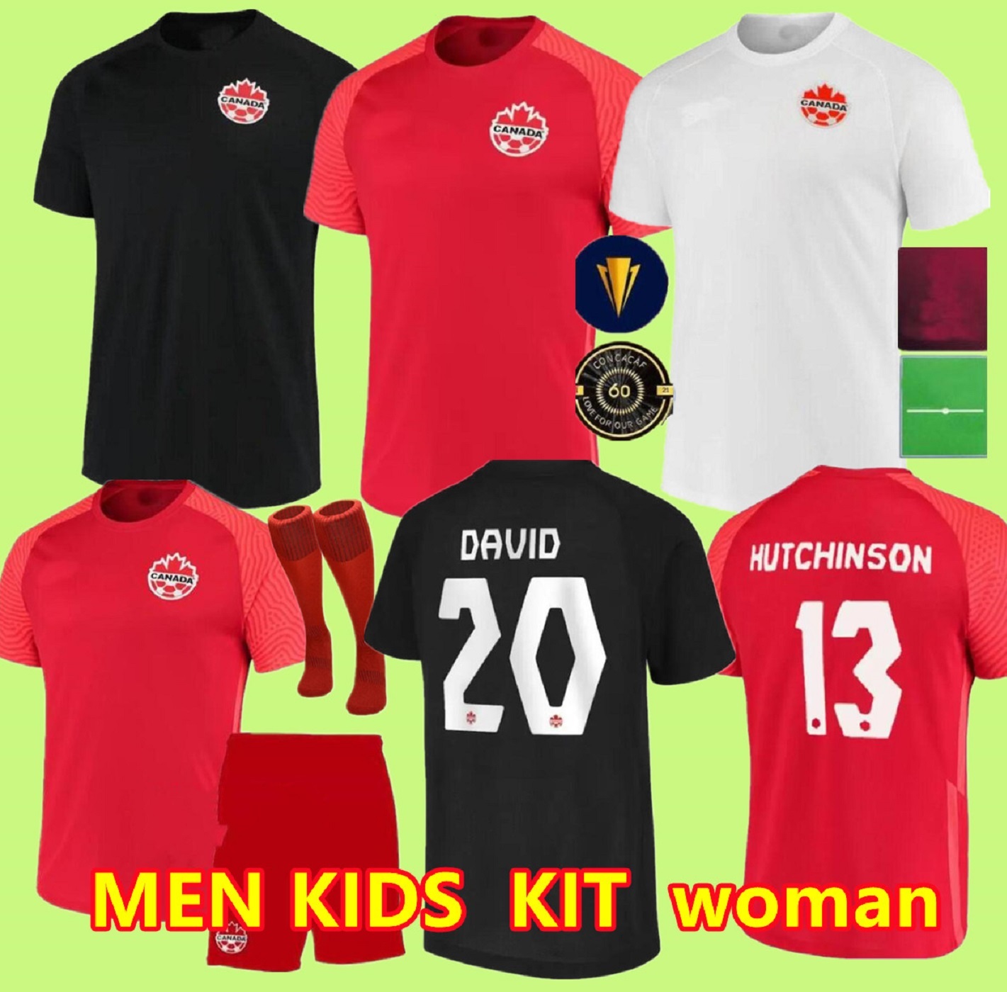 

21 22 Canada Soccer Jerseys DAVIES national team Home Away third 2021 DAVID LARIN CAVALLINI LARYEA MILLAR HOILETT 2022 The Lates Men kids kit women football shirts top