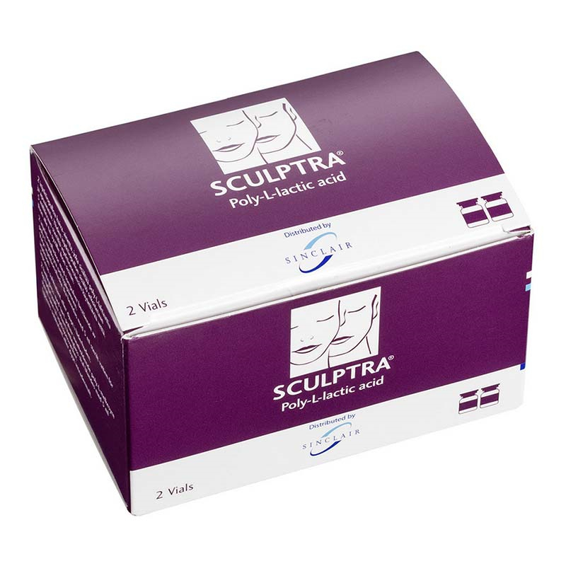 

Buy SCULPTRA butt lift Dermal Filler poly-l-lactic acid (2 vials x 5ml) Online