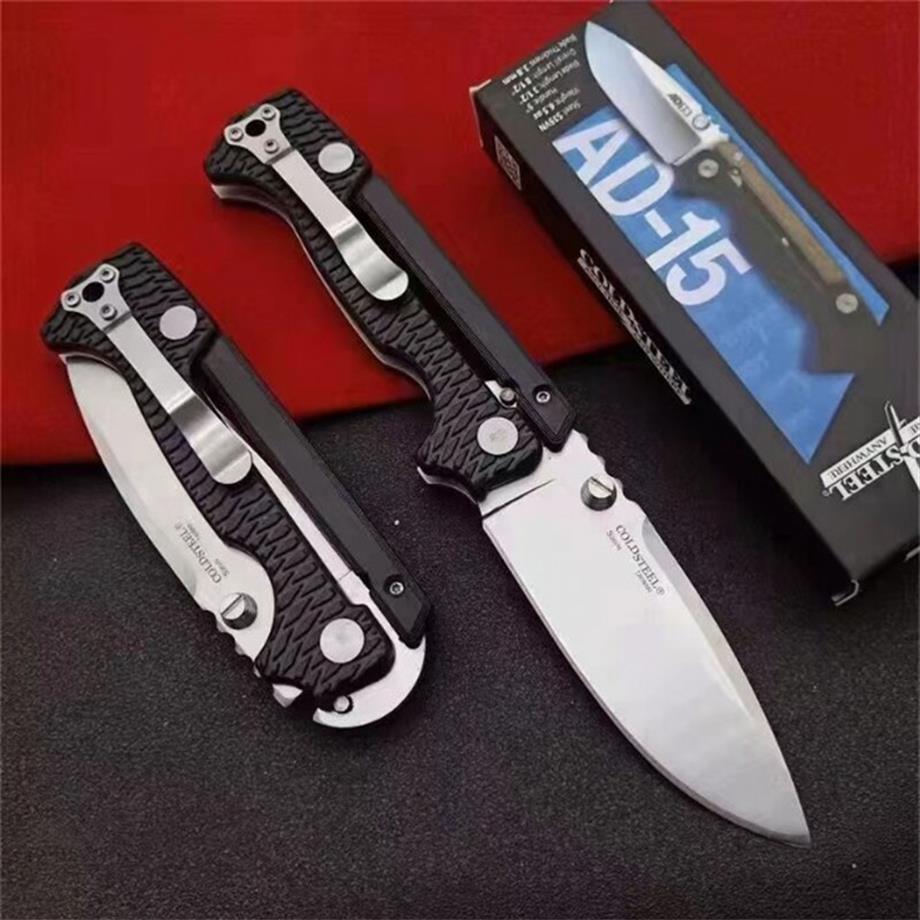 

Special offerNew Cold Steel AD15 Tactical Folding Knife Glass Fiber Handle S35vn Sharp Blade Camping Survival Outdoor Tools Gif295D