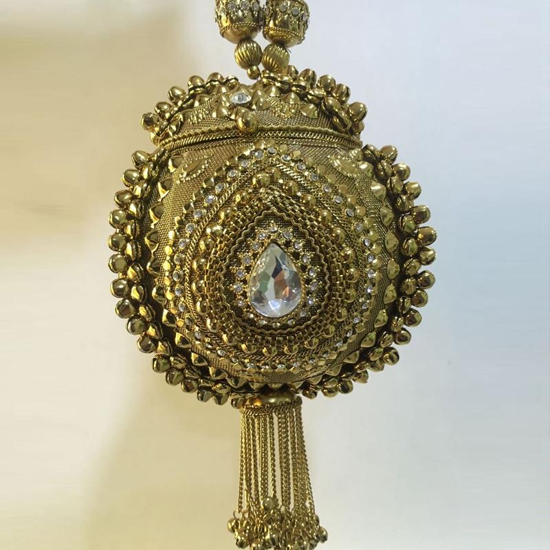 

Evening Bags Design Women's Antique Diamond Metal Handbags Short Tassel Wedding Clutches Lady Fashion Crystal Bag F727Evening BagsEvenin, Gold