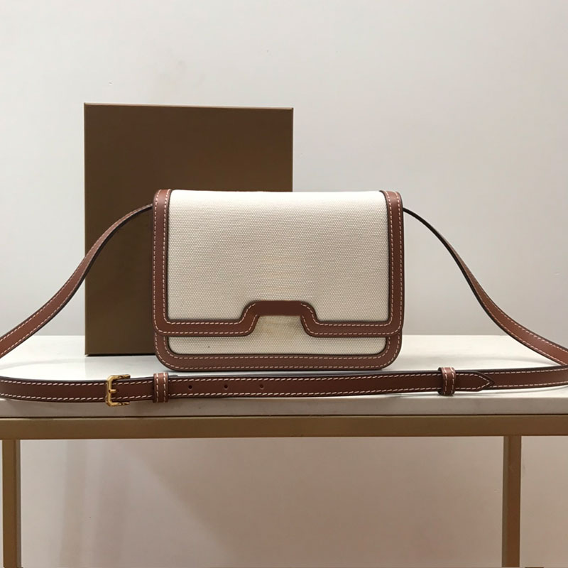 

Canvas Postman Bag Women Crossbody Handbag Messenger Bags Flap Wallet Genuine Leather Shoulder Strap Internal Compartment Fashion Letter