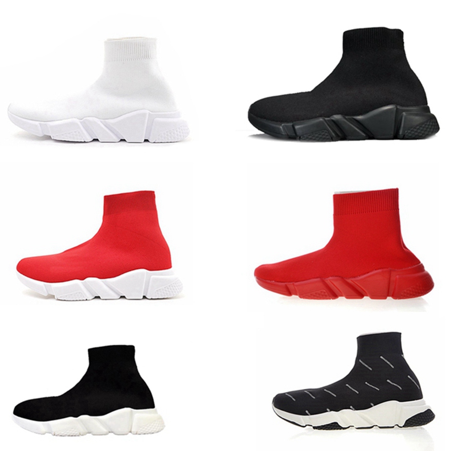 

trainers sock shoes booties men women trainer balencaiga balenciaga balenciagas balencaigas sneakers luxury designer walking socks mens casual stretch knit, White