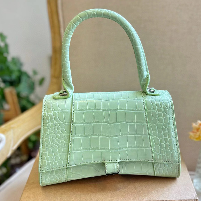 

with strap neo classic large top handle bag small larger women city handbags Le hourglass womens geninue leather messenger bags tote crocodile, Multi-color