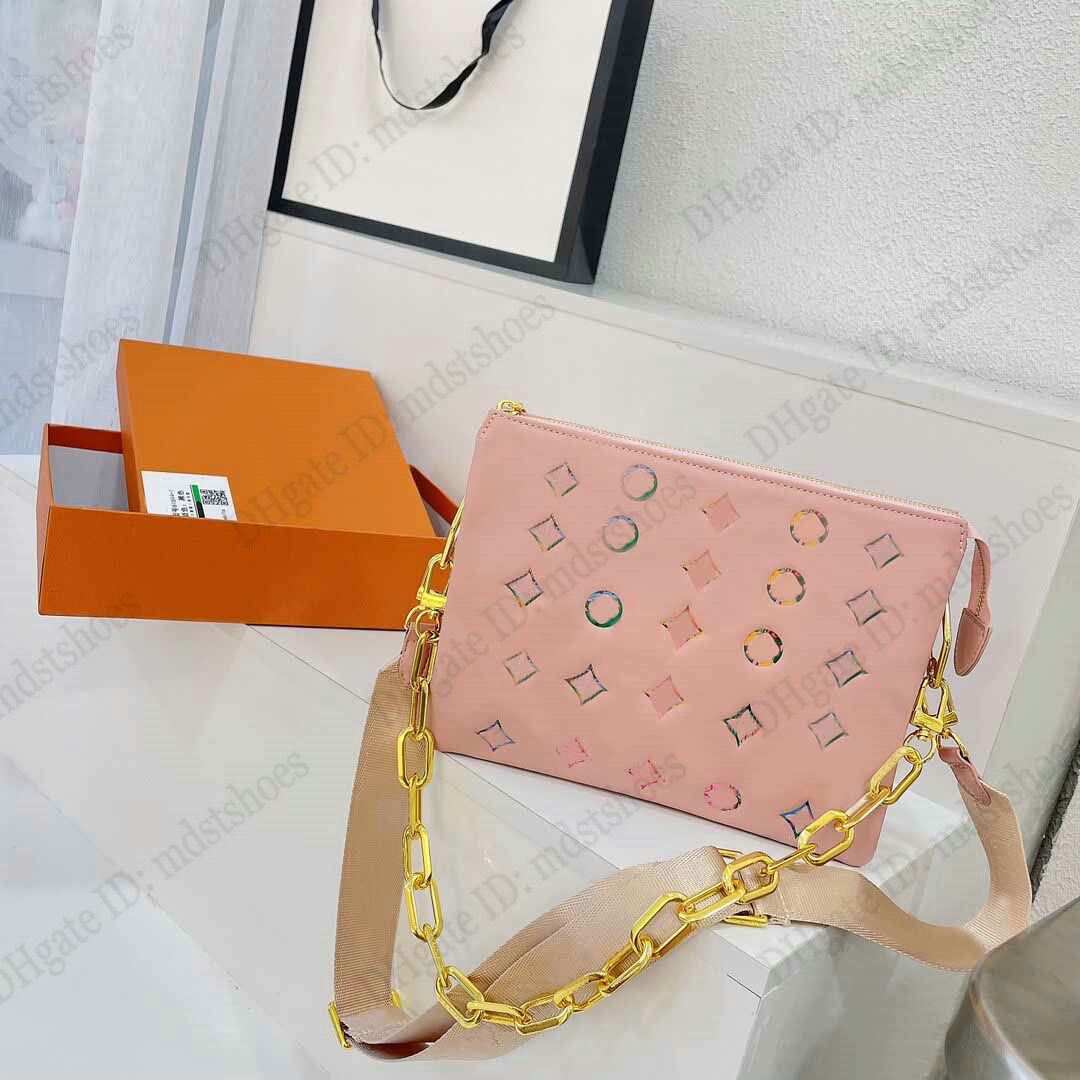 

M21353 Coussin BB Chain Bag Colorful Monograms Pattern Canvas Designers Handbag Luxury Shoulder Bag Cro