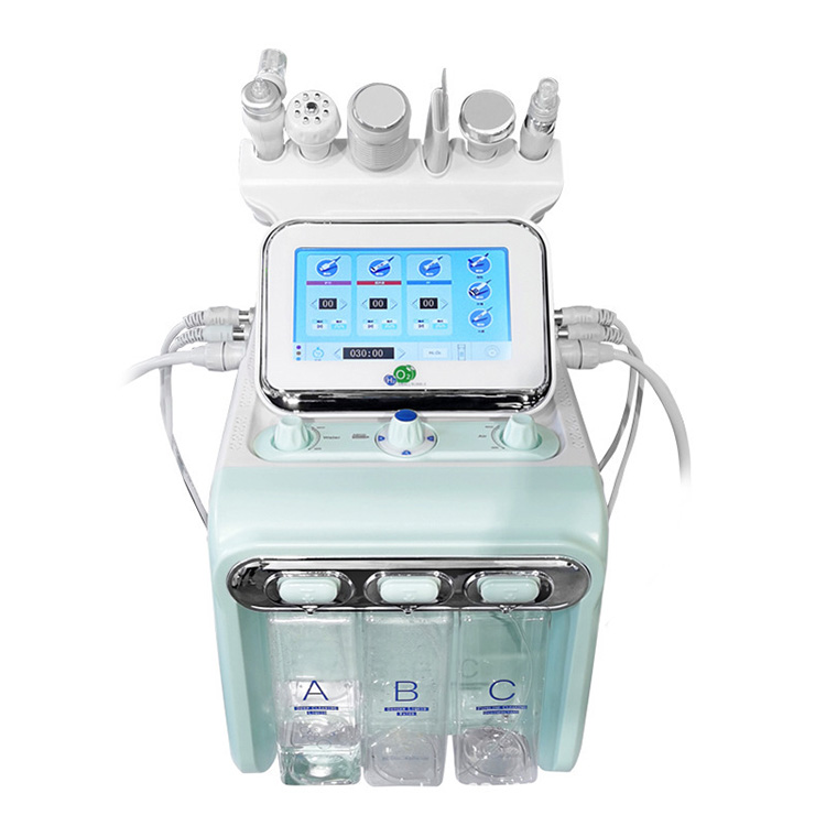 

2022 New 7 in 1 Hydra Machine RF skin rejuvenaiton Microdermabrasion Hydro Dermabrasion Bio-lifting wrinkle removal spa use Small Bubble beauty equipment