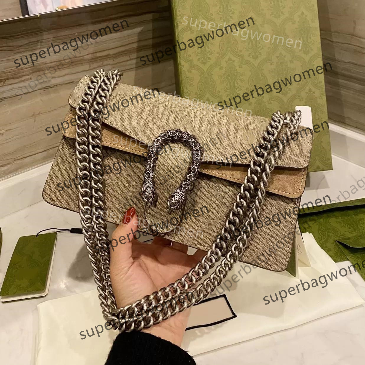 

GG's women BAG handbags Dionysus's super mini Messenger high quality Designer Luxury women shoulder bags, Customize