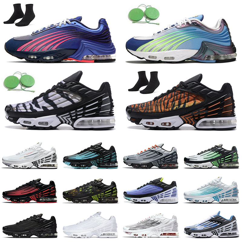 

2022 Wholesale Plus Tn 3 Tuned Mens Womens Running Shoes Sneakers Trilpe White Red Grey OG Black Ghost Green Off Sports Trainers Laser Blue Topography Pack Tennis Shoe, 39-45