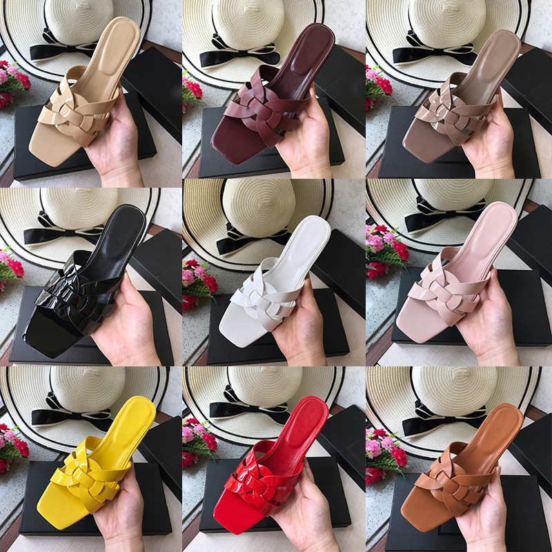 

Lady Tribute Heeled slipper candy color Mules Women High Heel Sandals Smooth Leather Designer Luxury womens Outdoor slippers Shoes Beach Casual Sandal size 35-41, 20220601 01