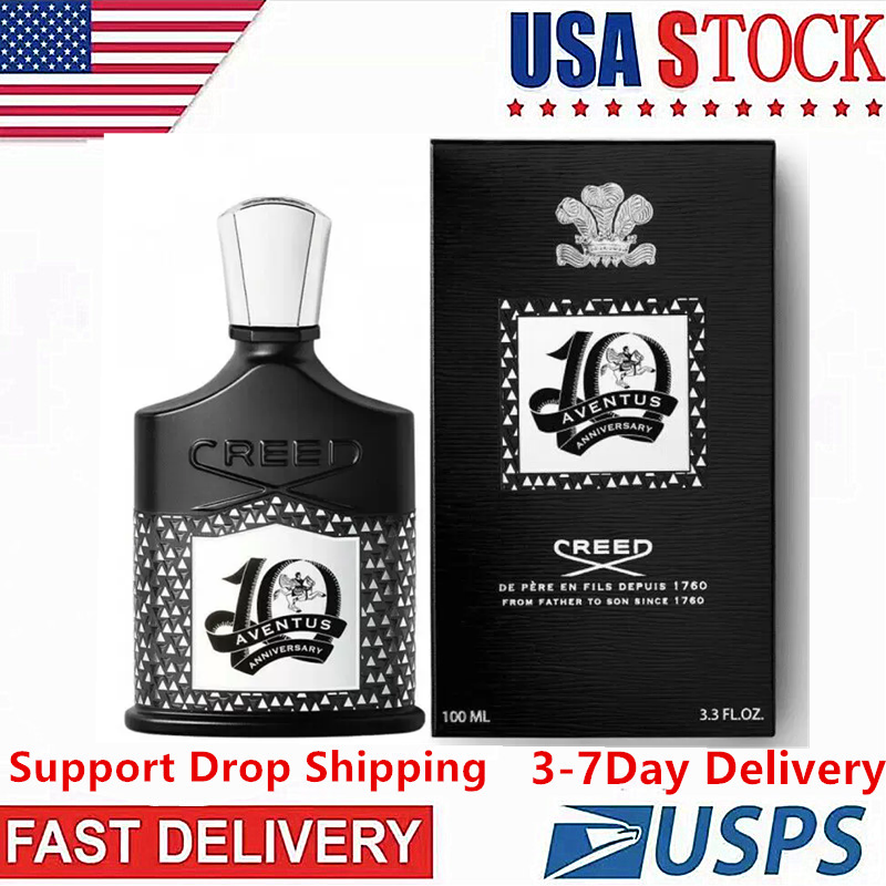 

Good Quality CREED AVENTUS 10th Anniversary Eau De Perfume Men Perfume 100ml With Long Lasting High Fragrance