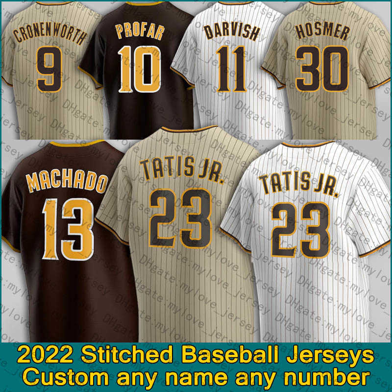 

23 Fernando Tatis Jr. 13 Manny Machado San Diego Baseball Jersey Padres Mens Tony Gwynn Women Wil Myers Yu Darvish Jake Cronenworth Trent, Man custom jersey (js)