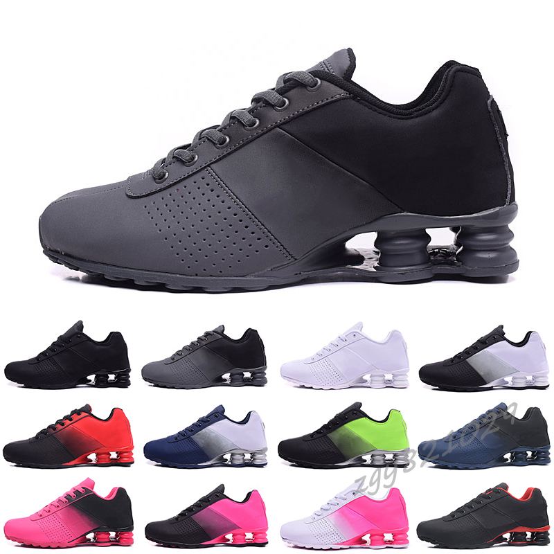 

2022 Men Deliver 809 Running Shoes Green Grey White Black Pink Gold OZ NZ Mens Trainers Women Sneakers size 40-46 zgy8, Color 1