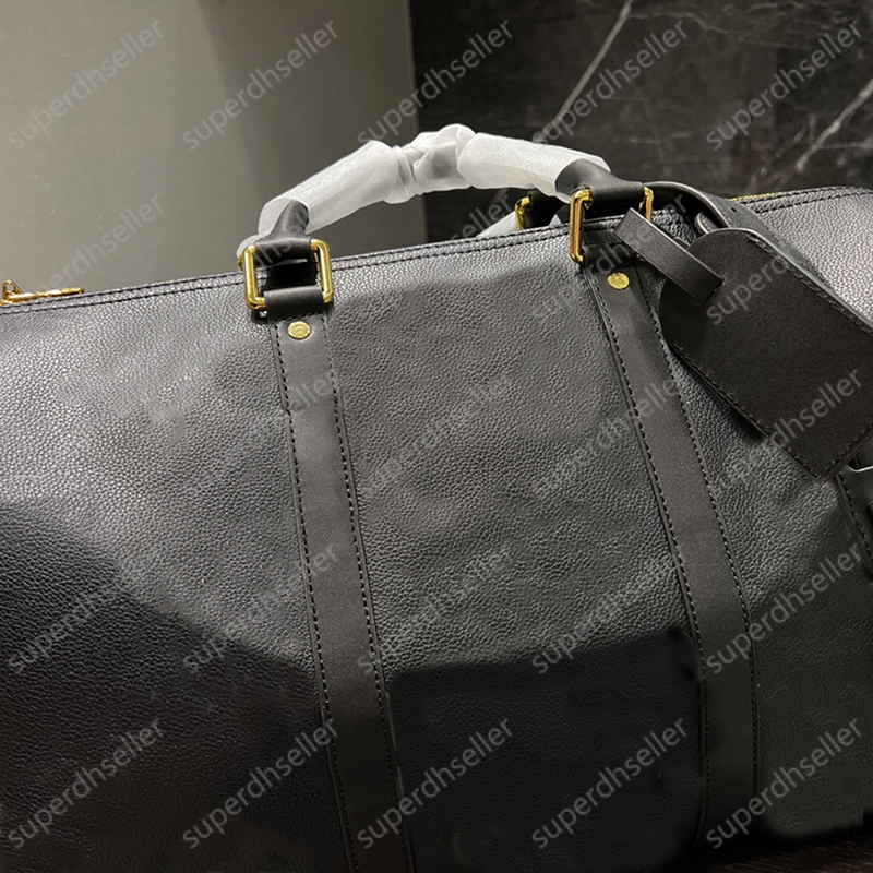 

High Quality Travel Bag Luxury Designer Handbag Black Crossbody Shopping Wallet Fashion Shoulder Bags Letter Printing Luggage Packet Unisex, Increase freight
