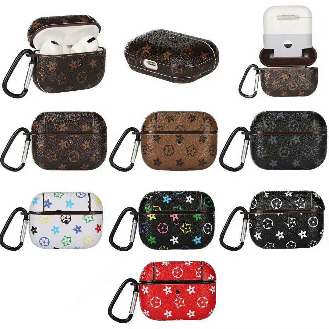 

Fashion Designer 2022 AirPods 3 Cases for 1/2 High Quality Air pod Pro Case Animal Letter Printed Protection Package key chain AirPod earphone cover 23232