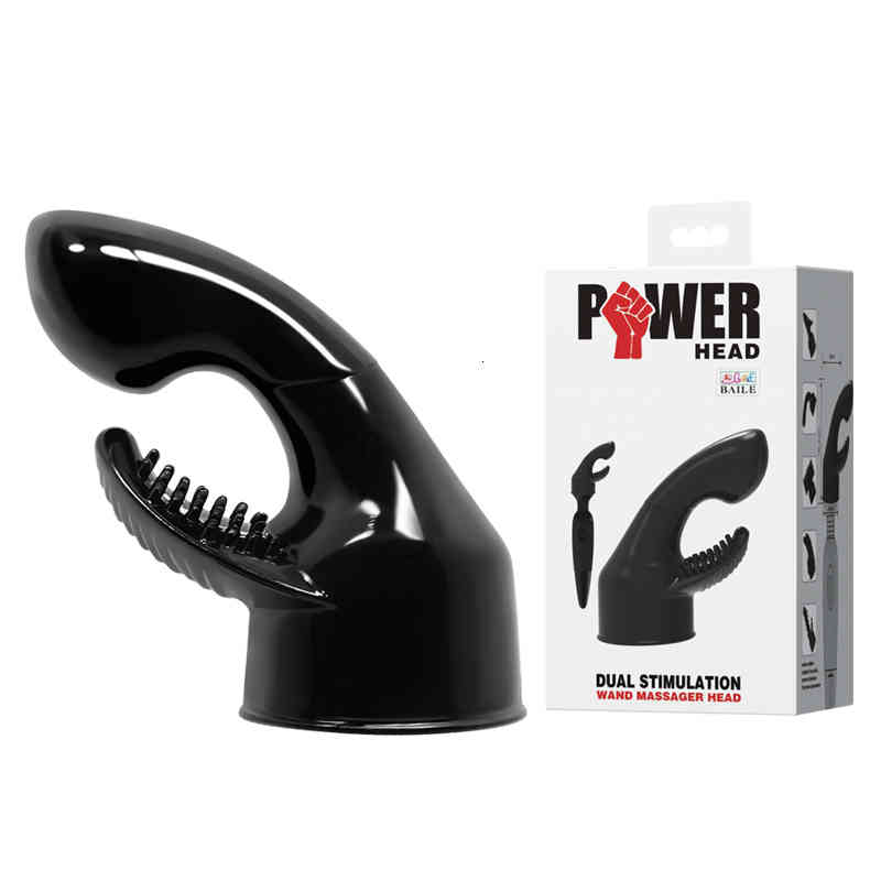 Vibrator Massager Baile Av Headgear G-spot Stimulator Female Masturbator Sex Products Magic Wand Head Attachments Toys-image-777104096
