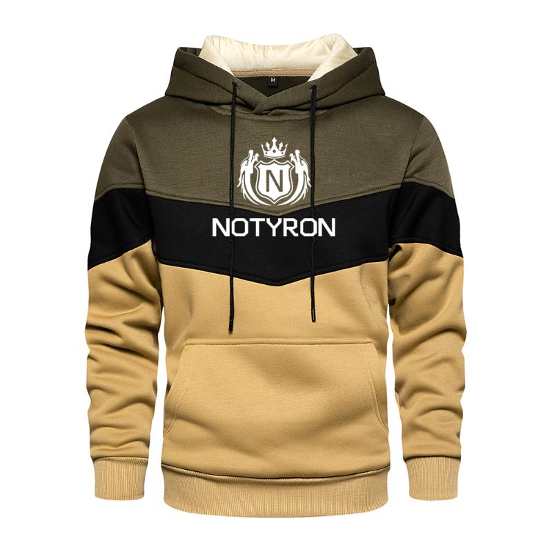 

Men's Tracksuits Notyron Brand Men's Hoodie Sports Fashion Casual SportswearMen's, Black