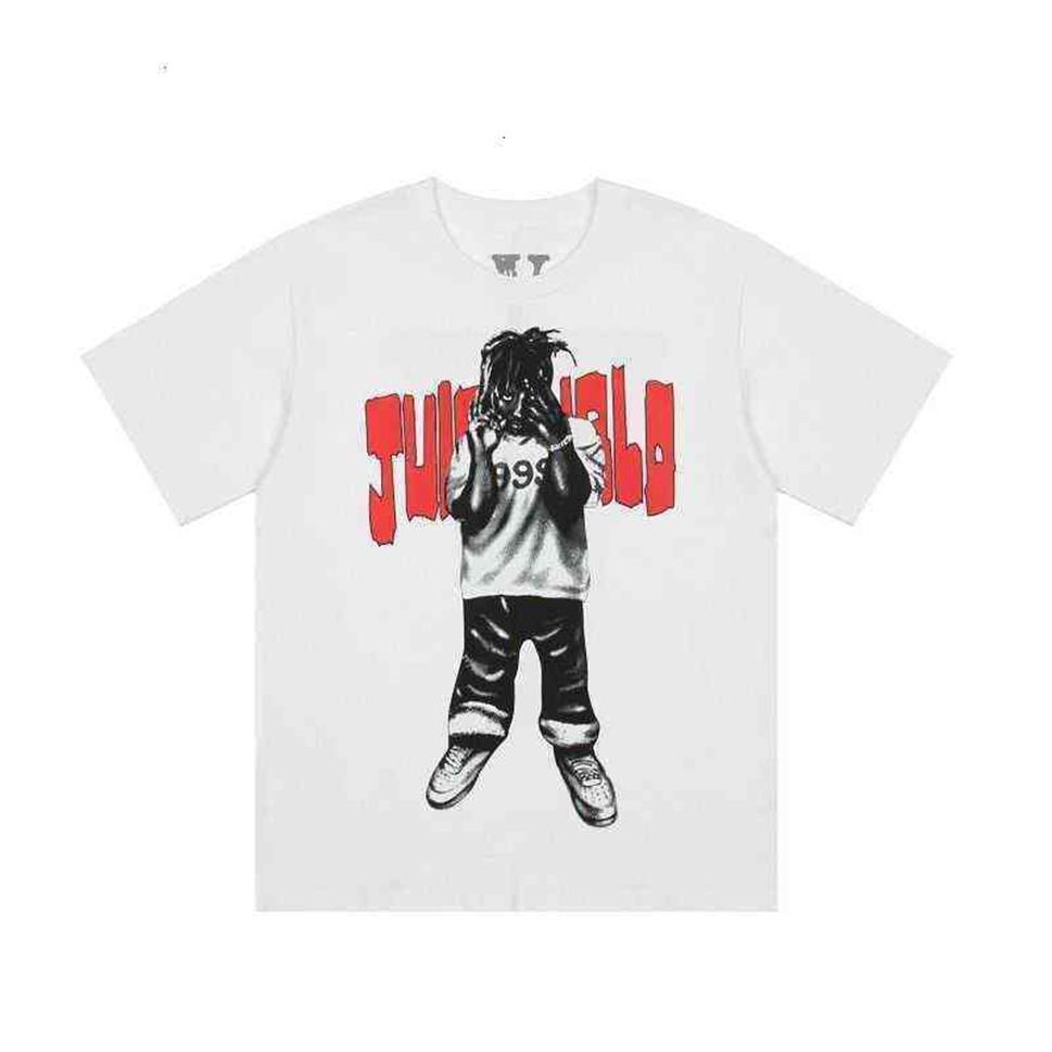 

Spot Vlones x 999 Juice Wrld Co Signed Man of the Year Reflective Big v Tee2885, White 66 6624