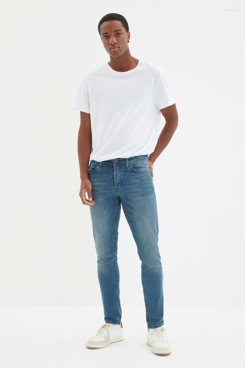 

Men's Jeans Trendyol Male Denim Skinny TMNAW20JE0407Men's Heat22, Indigo