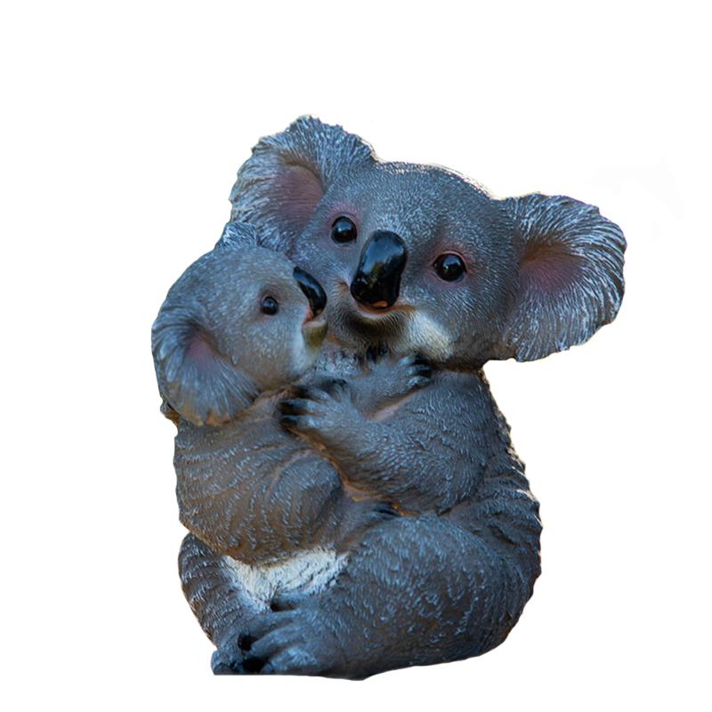 

Garden Decorations Statue Home Ornament Accessories Cartoon Crafts DIY Resin Sculpture Yard Decoration Landscape Simulation Koala Animals