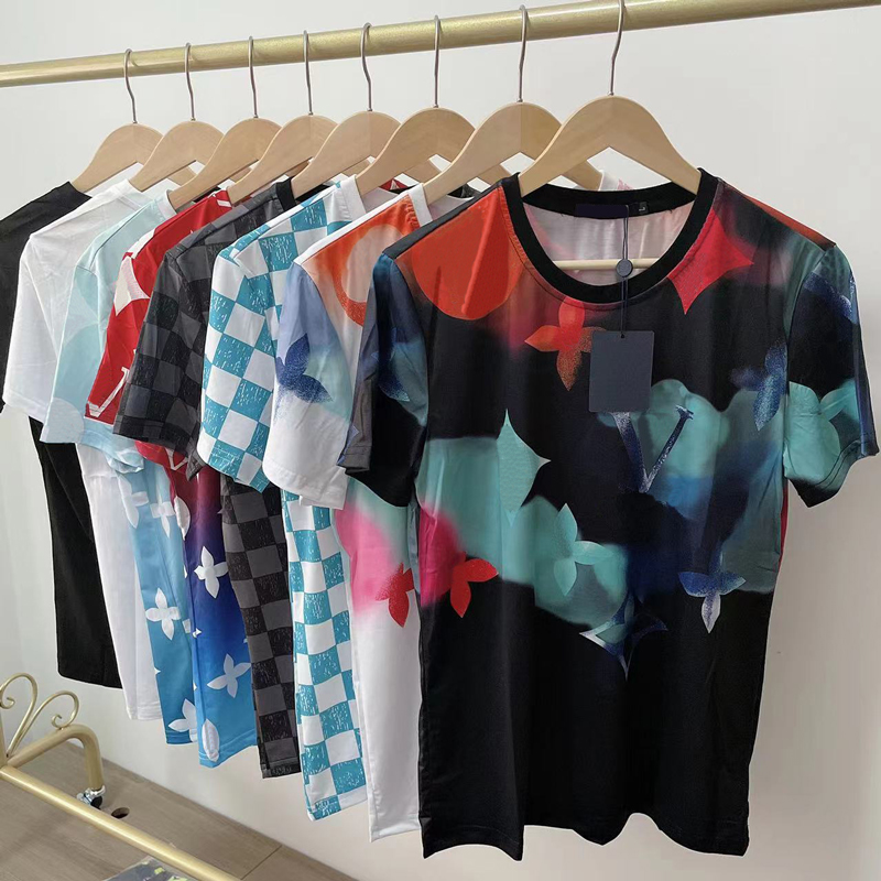 

2022NEW Mens T shirt Fashion Men S Clothing Black White Tees Short Sleeve Womens Casual Hip Hop Streetwear shirts Asian size M-3XL, Extra amount