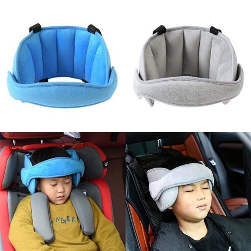 

Children Travel Pillow Baby Head Fixed Sleeping Pillow Adjustable Kids Seat Head Supports Neck Safety Protection Pad Headrest 220816, Deep blue
