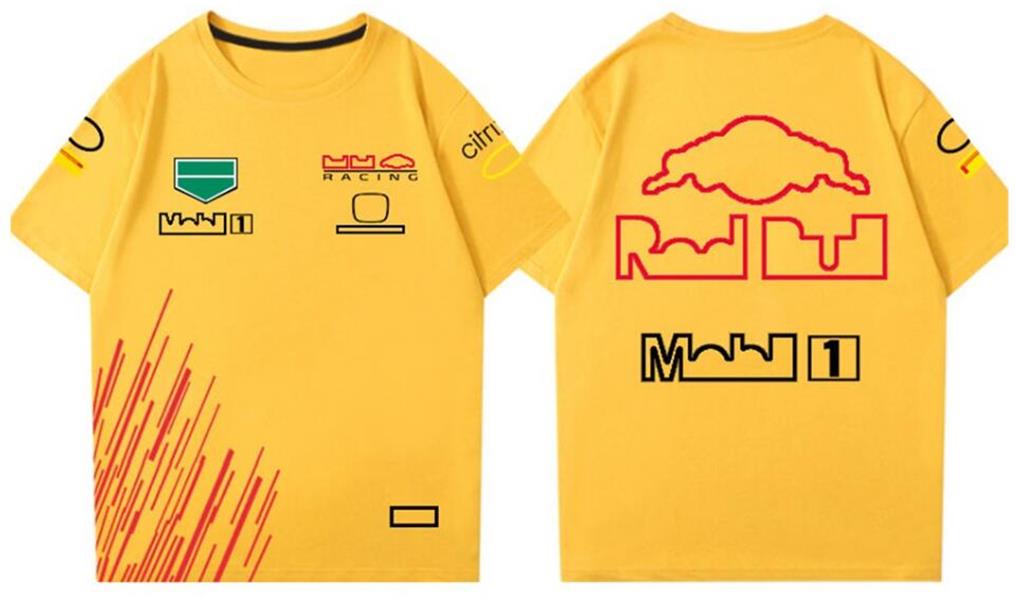 

F1 racing short-sleeved T-shirt 2022 summer new team round neck shirt with the same custom