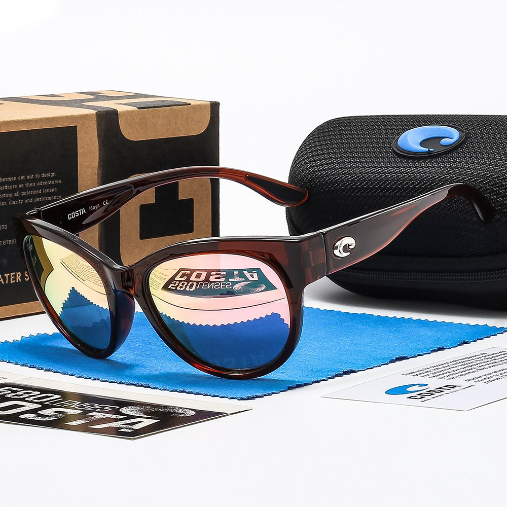 

Designers Sunglasses For Women Costa Sunglasses Mens UV400 580P High-Quality Polarized PC Lens Color Coated TR-90 Frame - Maya;Store/21788277